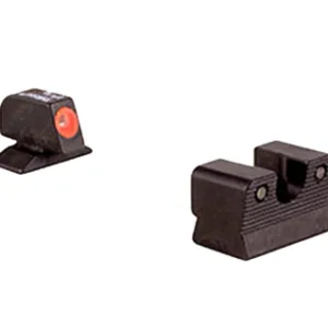 Trijicon 600619 HD Night Sights  Green/Tritium Orange Outline Front Sight-Green Tritium Black Outline Rear Sight Beretta 92A1/96A1