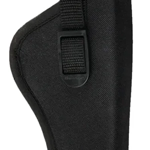 Bulldog DLX12 Pit Bull  OWB Black Nylon Belt Loop Fits S&W J/K/L/N Frame Fits 3-4" Barrel Right Hand
