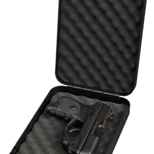 Bulldog BD1121 Personal Vault  Key Entry Black Powder Coat Steel Holds 1 Handgun 9.50" L x 6.50" W x 2" D