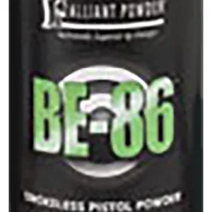 Alliant Powder BE86 Pistol Powder BE-86 Pistol Multi-Caliber 1 lb