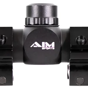 Aim Sports JTM432B Tactical Compact Black Anodized 4x 32mm 1" Tube Mil-Dot Reticle