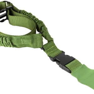 Aim Sports AOPS01G One Point  Green Elastic Webbing 26" OAL Bungee Rifle