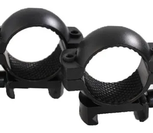 TRADITIONS RINGS 1" WEAVER - MEDIUM MATTE BLACK