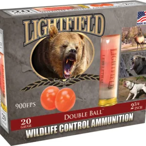 LIGHTFIELD 20GA 2.75" - DOUBLE BALL 5RD 10BX/CS