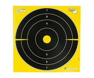 ALLEN EZ AIM 8"X8" BULLSEYE 25PK