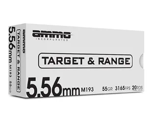 AMMO INC T&R 5.56 55GR M193 20/500