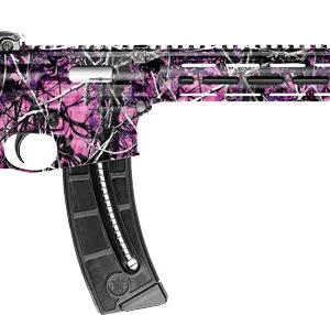 S&W M&P15-22 SPORT 22LR 16.5" - 25-SH 6-POS STOCK MUDDY GIRL