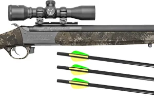 TRADITIONS CRACKSHOT XBR 22LR - W/ARROW LAUNCHING UPPER VEIL