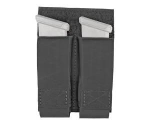 GGG DOUBLE PISTOL MAG POUCH BLK