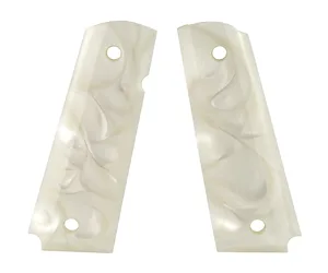 HOGUE GRIP 1911 GOVT PEARL AMBI WHT