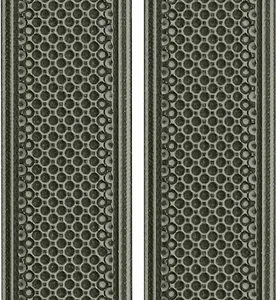 MI LEVER ACTION G10 STRAIGHT - GRIP PANEL GREY / BLACK