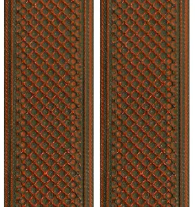 MI LEVER ACTION G10 STRAIGHT - GRIP PANEL RED / BLACK