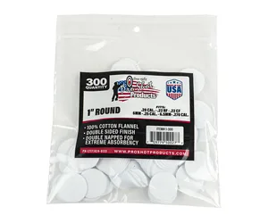 PRO-SHOT PATCH .22-.270CAL 1" 300CT