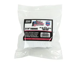 PRO-SHOT PATCH .35-.45CAL 2 1/4" 250