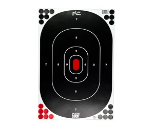 PRO-SHOT TARGET 12X17" SILH P&S 5PK
