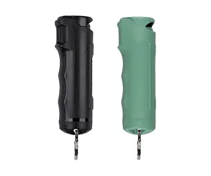 SABRE 2PK PEPPER GEL W/CLP BLK/GRN