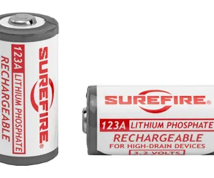 SUREFIRE LFP 123A RECHARGE BATT 2PK