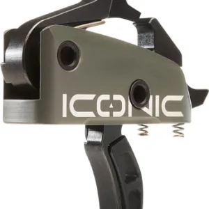 RISE TRIGGER ICONIC GREEN - 2-STAGE 1.25/1.75 AR-15 W/PINS