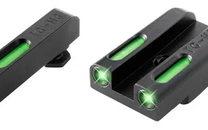 TRUGLO SIGHT SET FOR GLOCK - 42/43 FX TRITIUM/FIBER OPT GR