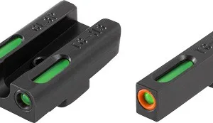 TRUGLO SIGHT SET FOR GLOCK 42/ - 43 TFX PRO GRN/ORANGE OUTLINE
