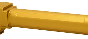 TRUE PRECISION THREADED BARREL - GOLD TIN FOR GLOCK 19