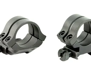 WEAVER QUAD LOCK RNGS 1" HI EXT MBLK