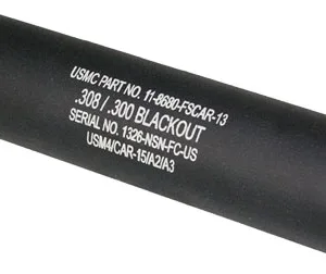 GUNTEC AR10 SLIP OVER FAKE - SUPPRESSOR BLACK