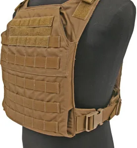 GREY GHOST GEAR MINIMALIST - PLATE CARRIER COYOTE BROWN