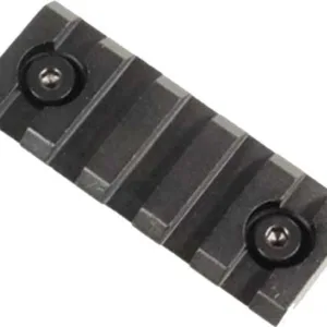 GUNTEC REMOVABLE ACCY RAIL - 2" KEYMOD BLACK