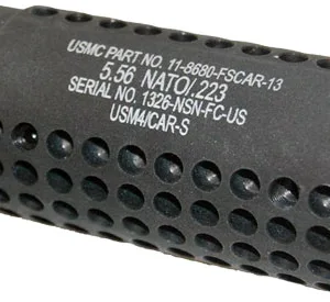 GUNTEC AR15 FAKE SUPPRESSOR - SOCOM MINI 1/2X28 TPI BLACK