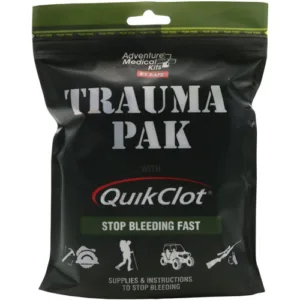 TRAUMA PAK WITH QUIKCLOT
