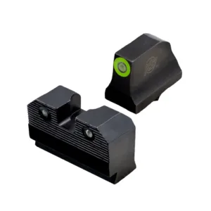 R3D 2.0 SUPPRESSOR HEIGHT NIGHT SIGHTS - GLOCK 42/43, GREEN TRITIUM