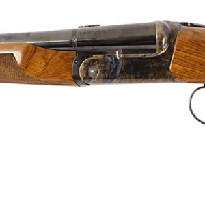 Davide Pedersoli 020S640410 Howdah  45 Colt (LC)/410 Ga 1rd 10.25" Rifled Blue Barrel, Case Hardened Receiver, Manual Extractors, Automatic Safety On The Hammers, Oiled Walnut Stock