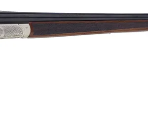 TriStar 38128 Bristol SxS Full Size 28 Gauge Break Open 2.75" 2rd 28" Blued Side By Side Barrel, Nickel Engraved w/24K Gold Inlay Steel Receiver, Fixed Oiled Turkish Walnut Stock, Right Hand