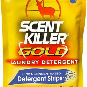 Wildlife Research 1285 Scent Killer Gold Laundry Detergent Strips Odor Eliminator Odorless Scent 60 Pack