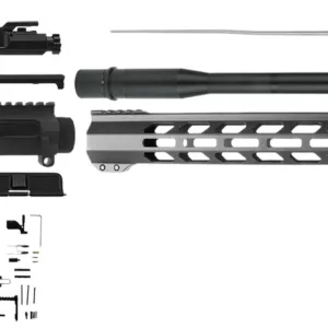 TacFire SSRK308LPK20BN AR Build Kit Sports South Exclusive 308 Win AR-10 Black Nitride 5/8"x24
