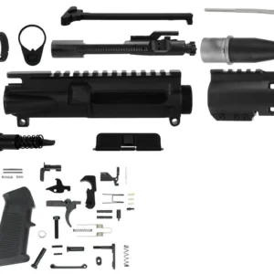 TacFire SSPK300LPK7K AR-15 Pistol Build Kit KeyMod 300 Blackout Black Steel