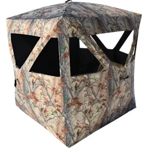 Muddy MUDGB250 Three-Person Ground Blind Cervidae Camo