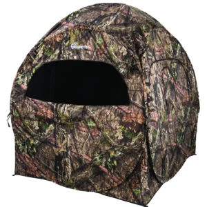 Ameristep AMSAMEBL1010 Doghouse Run & Gun Blind Mossy Oak Break-Up Country 300 Durashell Plus