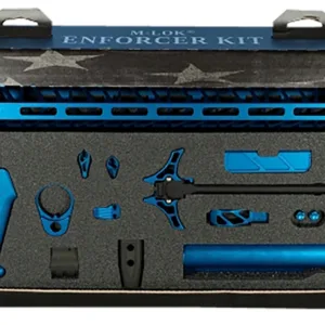 Timber Creek Outdoors TCOEKB Enforcer Complete Build Kit Blue Anodized for AR-15