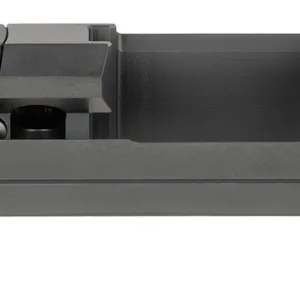 True Precision Inc TPG43SBCRMS Axiom Optic Cut Slide Fits Glock 43 Black DLC Anodized 416R Stainless Steel