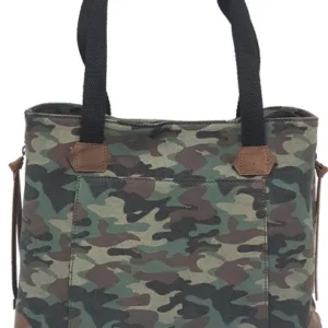 VERSACARRY CONCEAL CARRY PURSE - CANVAS CAMO TOTE STYLE