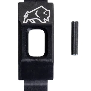 Tapco TAP22064  Trigger Guard Straight Black Aluminum For AR-15