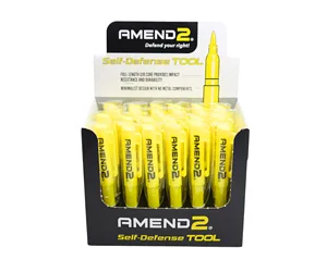 AMEND2 G10 SELF-DEFENSE PEN YLW DISP